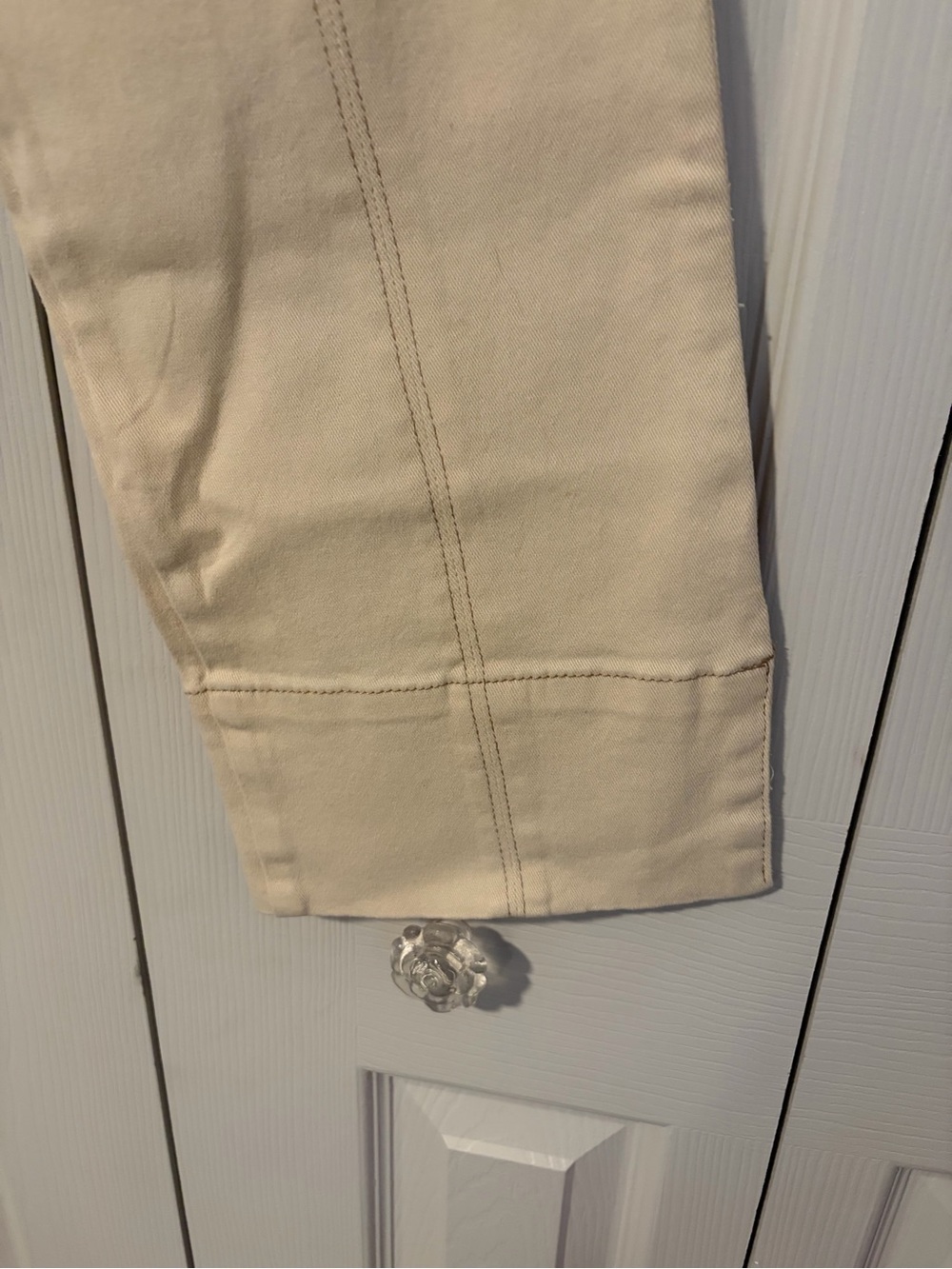 NWT Democracy Ab solution High Rise Center Seam Kick Flare Pant Side Slit Sz 8 - Picture 7 of 14